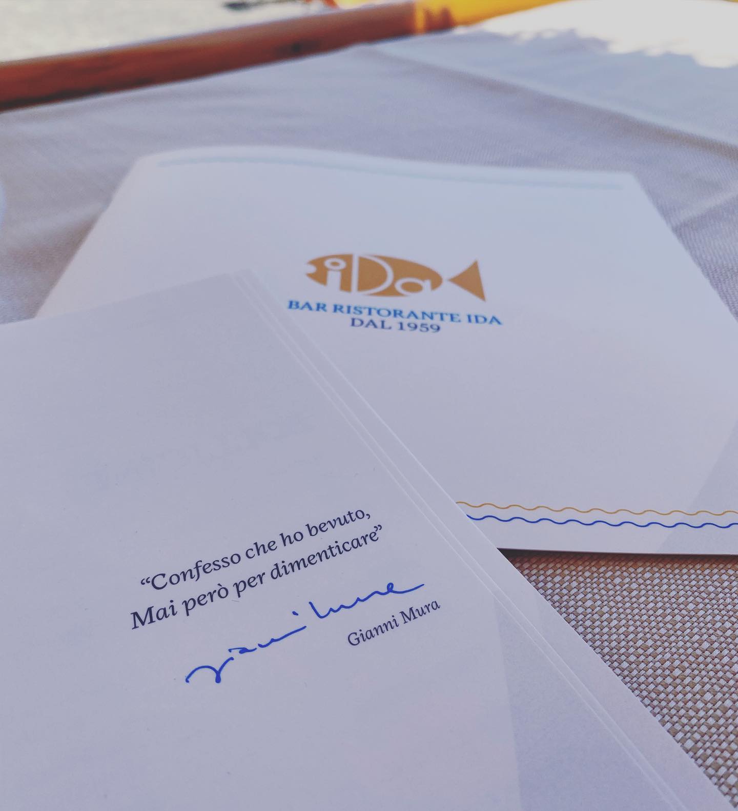 #giannimura #quotes #ristoranteida #marontibeach